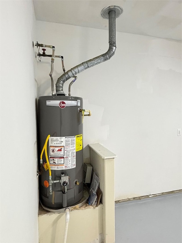 utilities with gas water heater