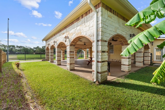 surrounding community featuring a yard