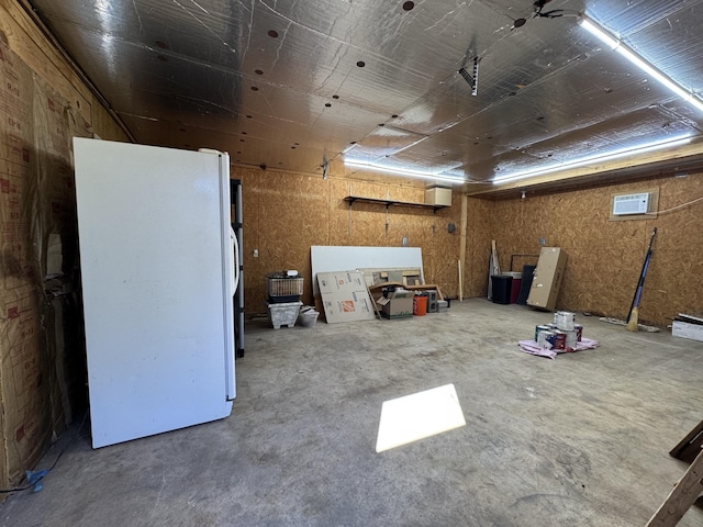 miscellaneous room featuring concrete flooring