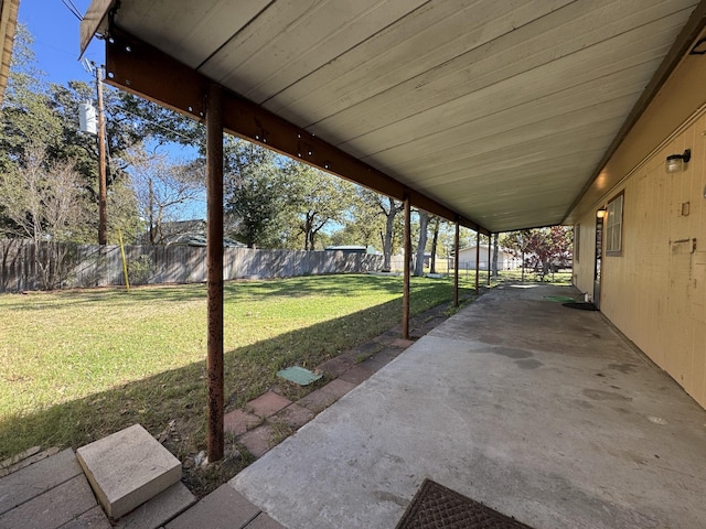 view of patio