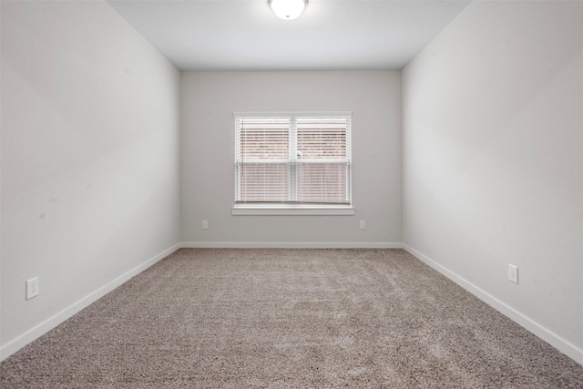 spare room featuring carpet floors