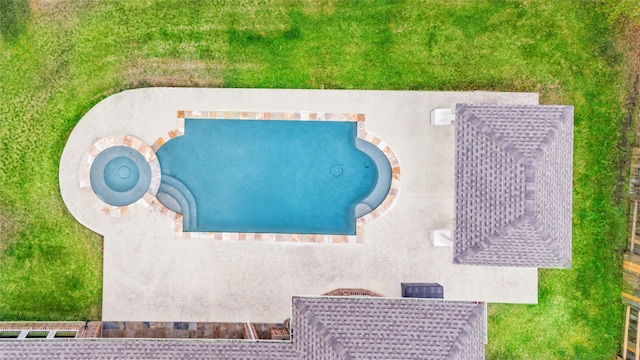 view of pool