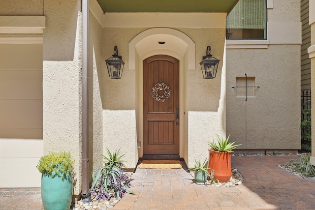 view of entrance to property