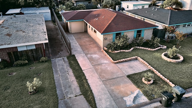 aerial view