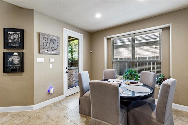 view of dining room