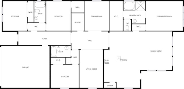 434 Carriage Trl, Conroe, TX 77316 - floor plan