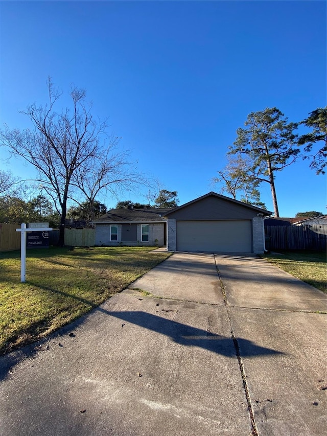 12702 Saint Alban Ct, Houston, TX 77015 - single story home with a garage and a front yard