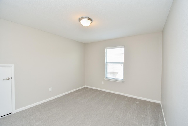 empty room with light carpet