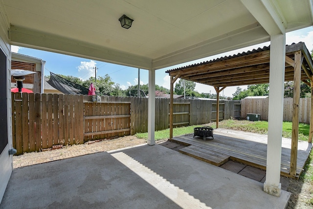 view of patio / terrace