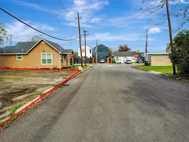 view of road