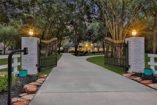 view of gate