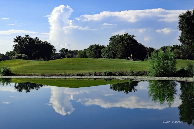 property view of water