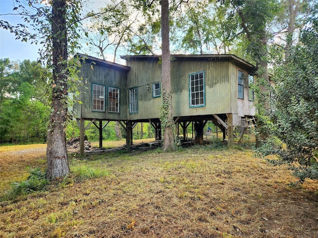 view of rear view of house