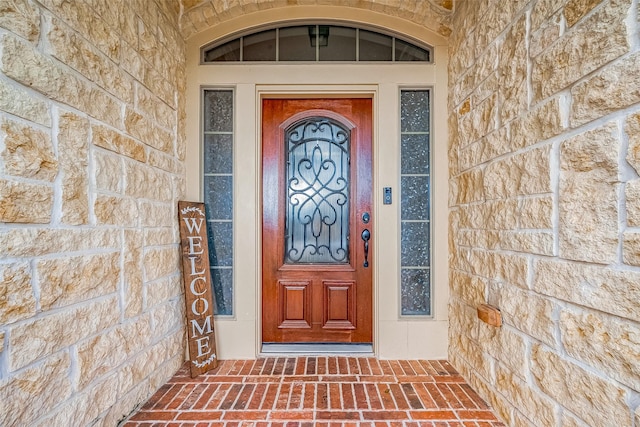 view of property entrance