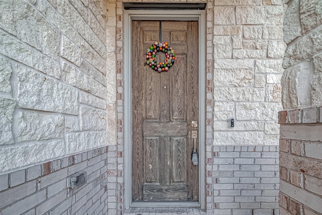 view of property entrance