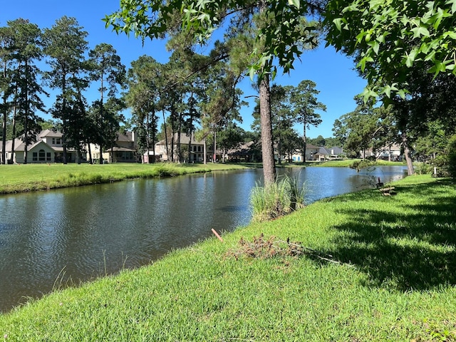 view of water feature