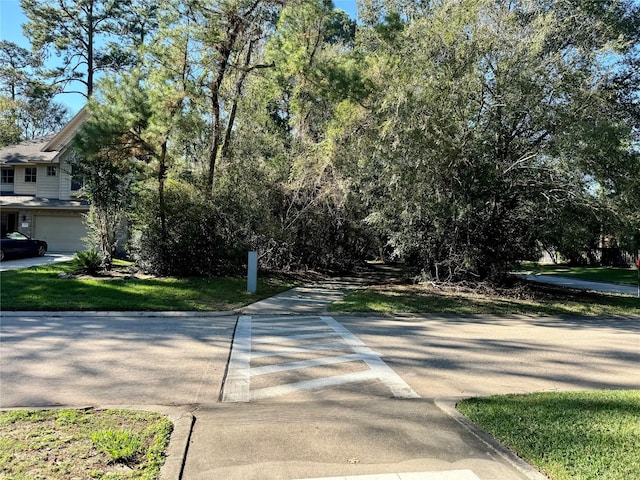 view of road