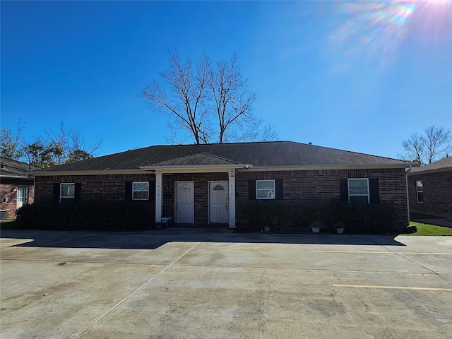 view of ranch-style house