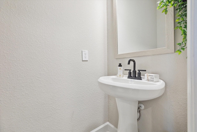 bathroom with sink