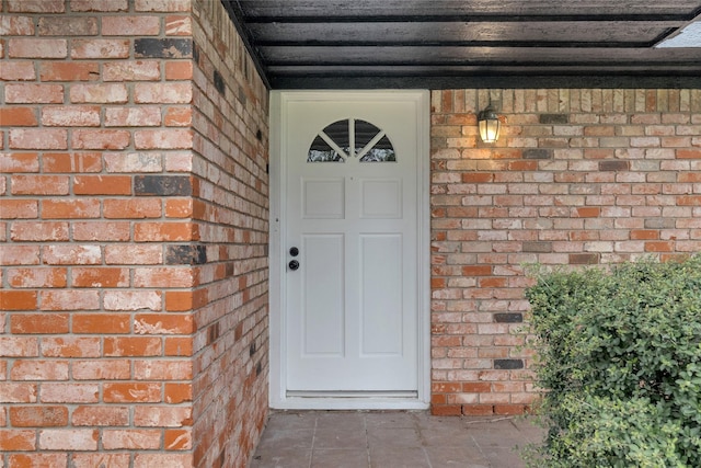 view of entrance to property