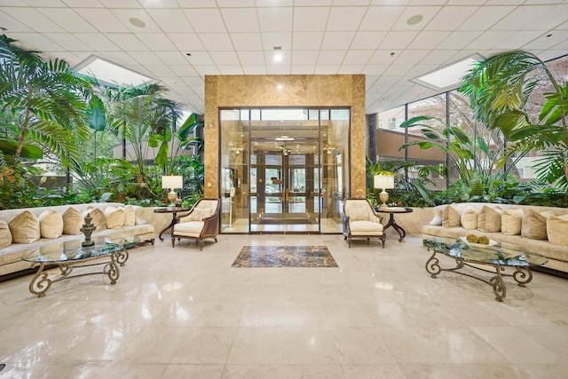 view of building lobby