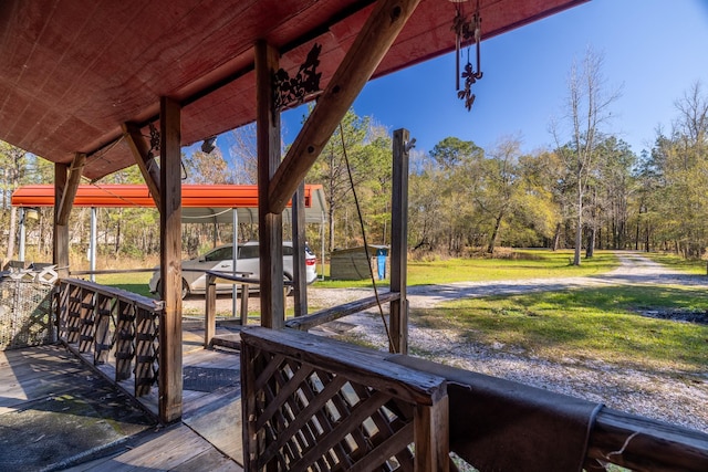 view of patio