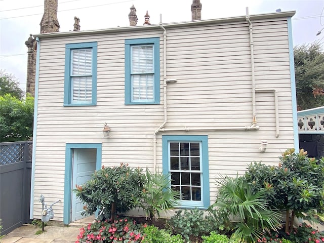 view of rear view of house