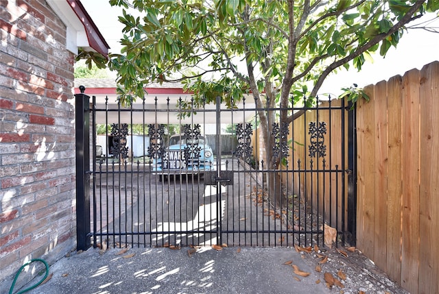 view of gate