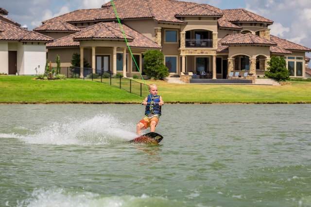 property view of water