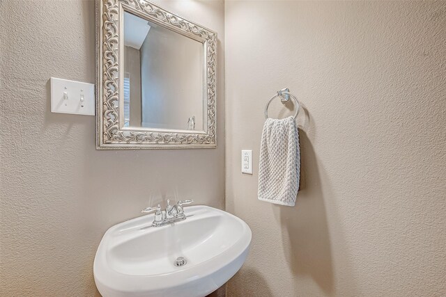 bathroom with sink