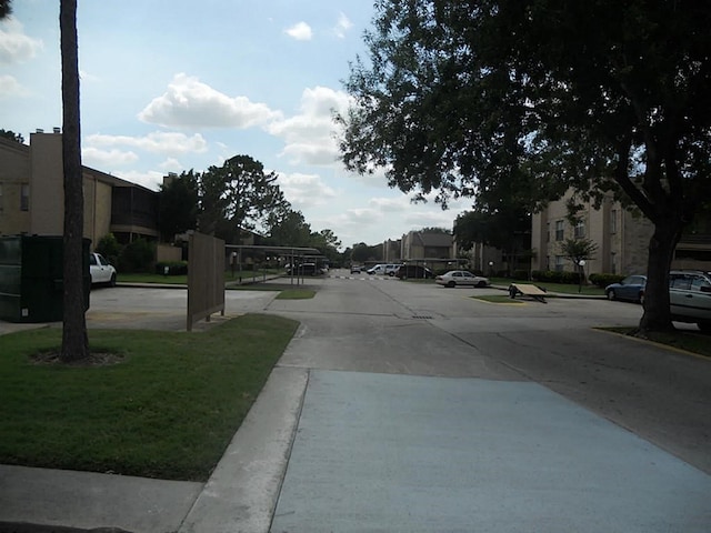 view of street