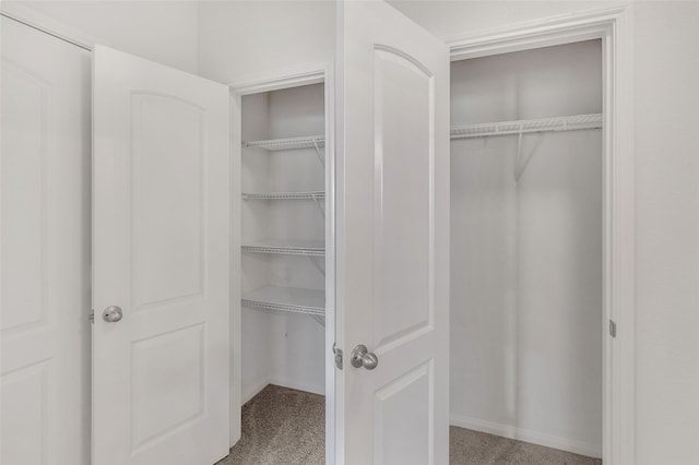 view of closet