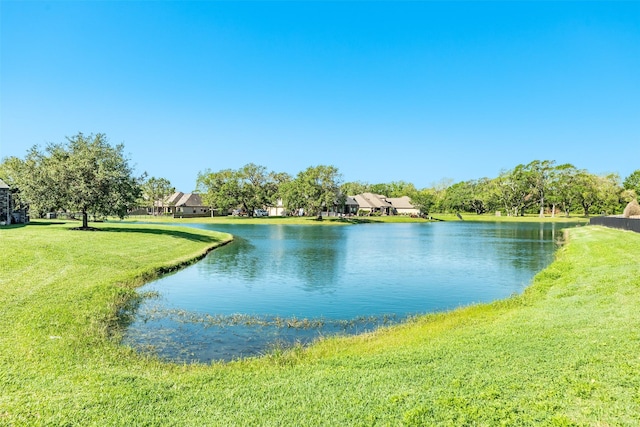 view of water feature