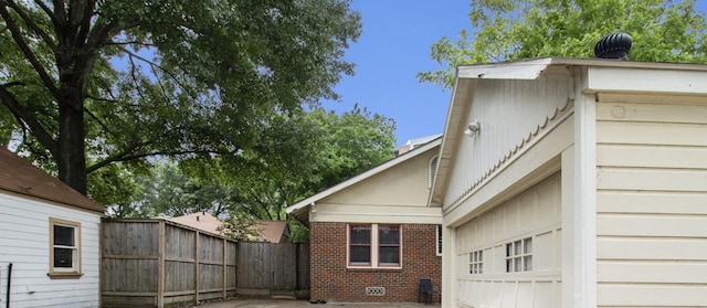 view of property exterior