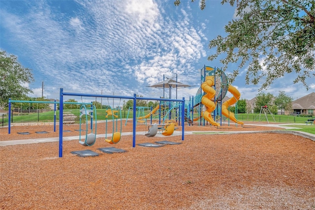 view of community playground