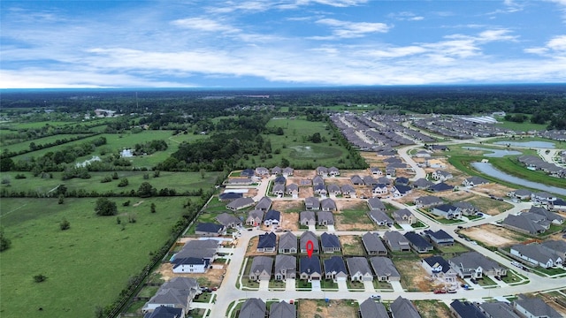 birds eye view of property featuring a residential view