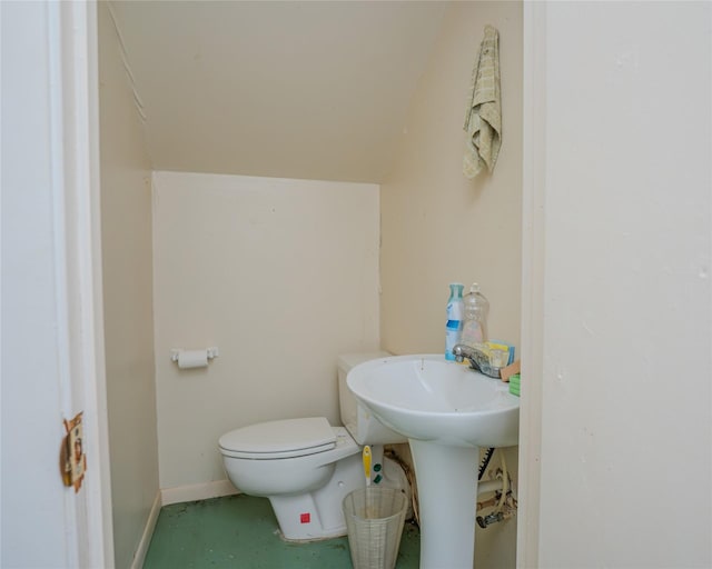 bathroom with toilet