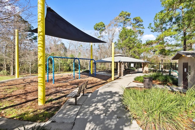 view of playground