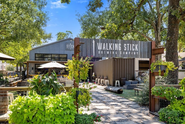 surrounding community featuring a patio area