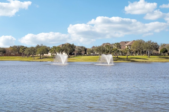 property view of water