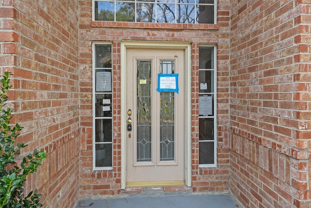 view of property entrance