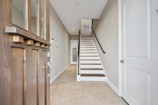 view of entrance foyer