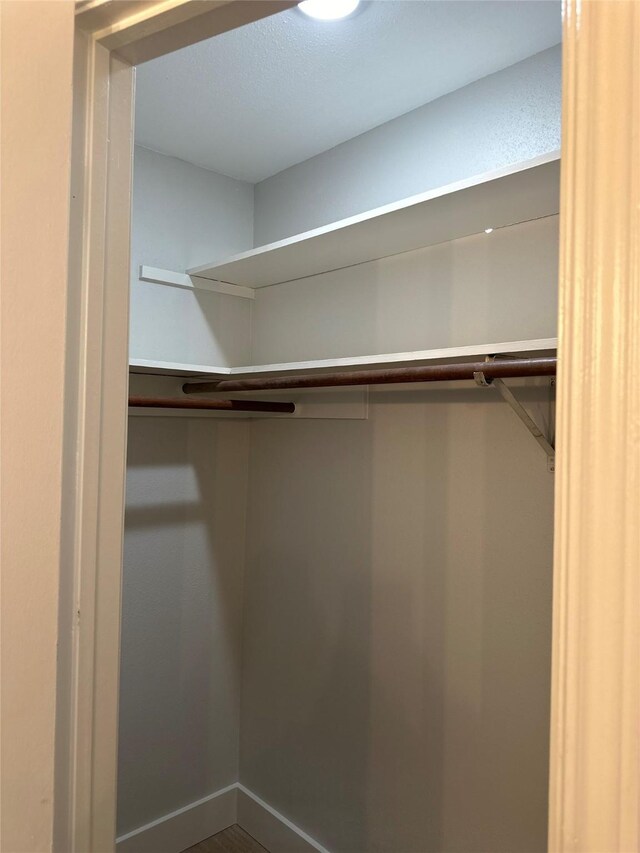 view of closet