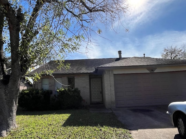 view of ranch-style home