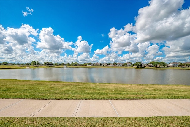 property view of water