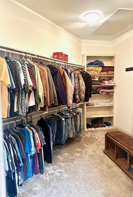 4418 Greens Court Way, Houston, TX 77339 - walk in closet with carpet floors