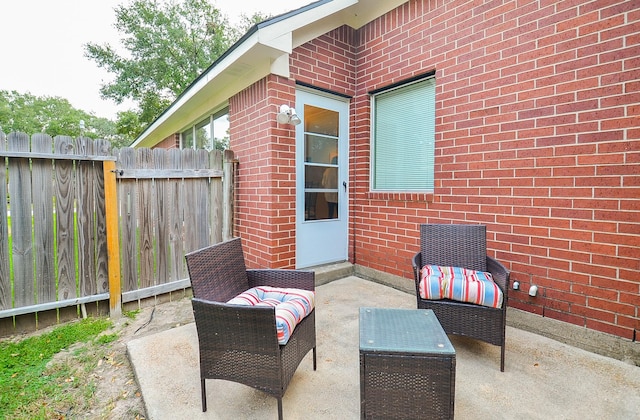 view of patio / terrace