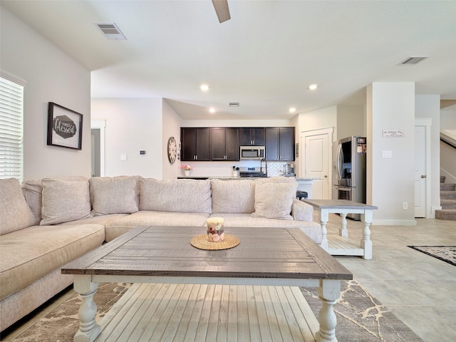 view of living room