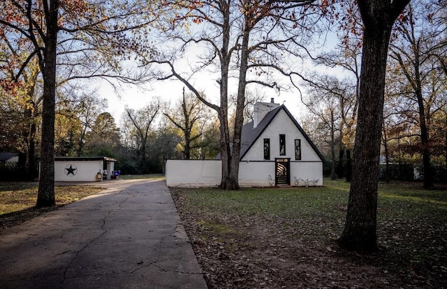 view of side of home