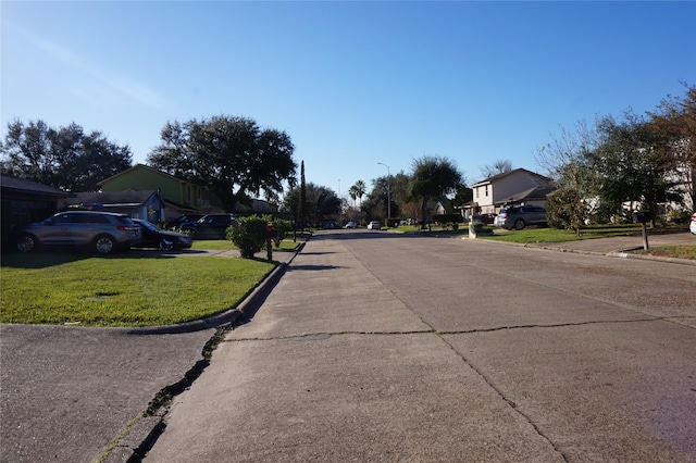 view of road